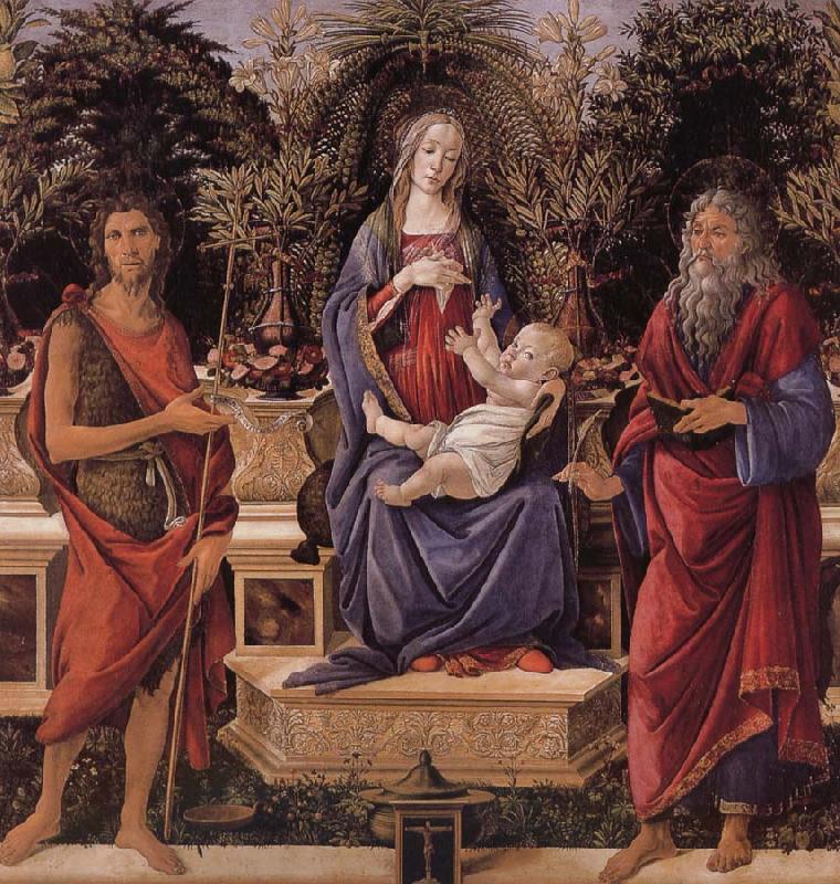 Sandro Botticelli Our Lady of subgraph oil painting picture